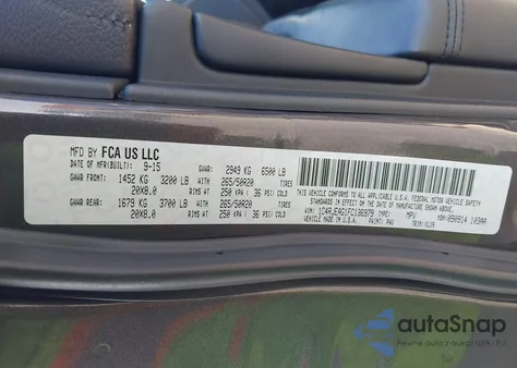 2015 Jeep Grand Cherokee Altitude from USA, damaged, VIN 1C4RJEAG1FC136979